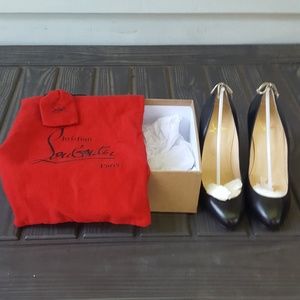 Authentic Christian Louboutin Very Gemma Heels